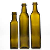 Label printing Exquisite workmanship olive oil glass bottle 500ml for olive oil