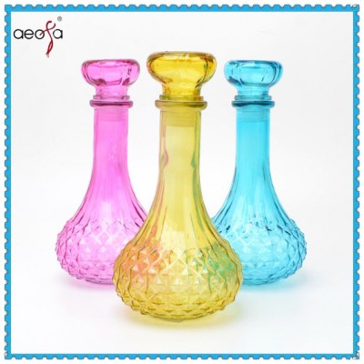 colored glass wine decanter whiskey decanter