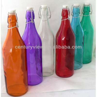 round clear food-grade glass bottles wholesale canada