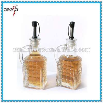 clear glass fruit vinegar decorative spray sauce bottle