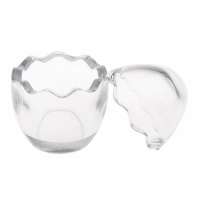 Egg Shell Glass Pudding Cup Pudding Bottles