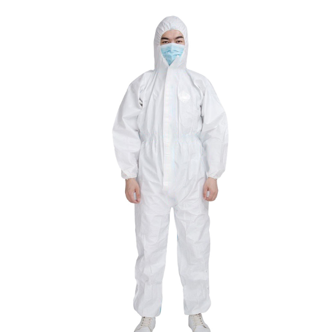 SF 55gsm reusable waterproof oil resistant antifluid coverall type 6 for spray painting decorating clothing